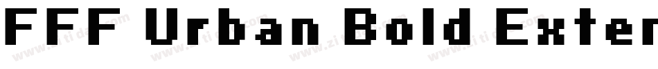FFF Urban Bold Extended字体转换